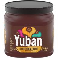 ☕️ yuban traditional medium roast ground coffee - rich flavor in a 31 oz canister logo