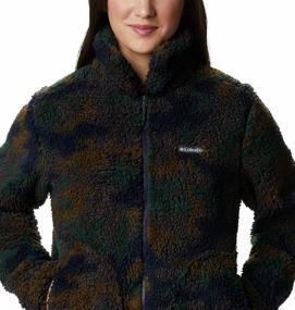 img 1 attached to Columbia Women's Black Fleece Jacket: Stylish Clothing for Women - Coats, Jackets & Vests