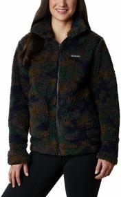 img 4 attached to Columbia Women's Black Fleece Jacket: Stylish Clothing for Women - Coats, Jackets & Vests