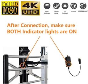 img 2 attached to McDuory Digital HDTV Outdoor Amplified Antenna - 150 Miles Range - Mounting Pole 📺 & 40 ft RG6 Coaxial Cable - Advanced Performance in UHF & VHF - Hassle-Free Installation