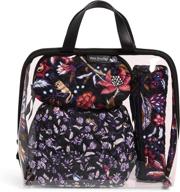 vera bradley deep night paisley travel accessories in cosmetic cases logo