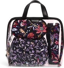 img 2 attached to Vera Bradley Deep Night Paisley Travel Accessories in Cosmetic Cases