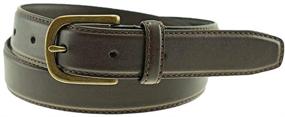 img 1 attached to 👔 Coleman Boys Dress Casual Leather Belt by Thomas Bates: The Perfect Accessory for Sophisticated Style