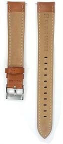 img 3 attached to 📱 Premium Genuine Leather Watchband Replacement - 88X140Mm Size