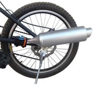 🚲 bike turbo exhaust pipe with beyst bicycle exhaust sound system - motorcycle noise maker and cycling accessory, 35 x 7.5 cm (as shown in the picture) logo