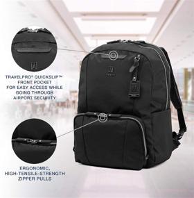 img 3 attached to 🎒 Travelpro Maxlite Lightweight Backpack: The Ultimate Travel Companion for Laptops and Essentials