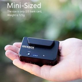 img 2 attached to 📶 INKEE Benbox Wireless Video Transmitter: 1080p HDMI 5.8G WiFi Live Transmission, Cold Shoe, 50-80m Range