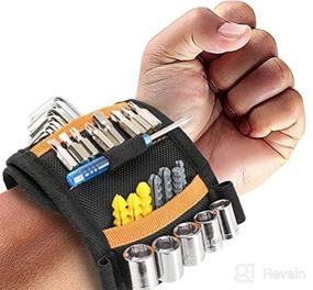 img 6 attached to 🔧 RAK Magnetic Wristband - Convenient Men & Women's Tool Bracelet with 10 Strong Magnets for Holding Screws, Nails & Drilling Bits - Perfect Gift Ideas for Dad, Husband, Handyman or Handy Woman