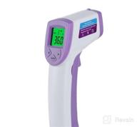 img 1 attached to LPOW Forehead Thermometer: 2-in-1 Non-Contact Infrared Thermometer for Adults, Babies, and Surfaces – Dual Mode Medical Thermometer for Fever Detection review by Barbara Simmons