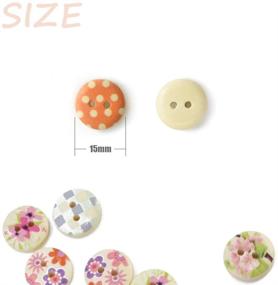 img 3 attached to 🧵 Renashed 200Pcs Design Buttons for Scrapbooking