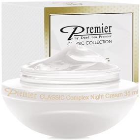 img 4 attached to 🌙 Revitalize and Nourish Your Skin with Premier Dead Sea Classic Night Cream, Age-Defying Moisturizer Enriched with Vitamins E and A - 2.04fl.oz