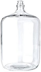 img 1 attached to 🍶 Versatile and Durable Glass Carboy - COMINHKPR100932 6.5 gal: Ideal for Brewing, Fermentation, and Storage