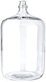 img 2 attached to 🍶 Versatile and Durable Glass Carboy - COMINHKPR100932 6.5 gal: Ideal for Brewing, Fermentation, and Storage