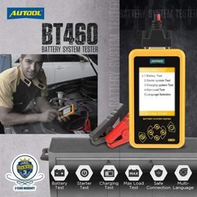 img 3 attached to 🔋 AUTOOL BT-460 12V/24V Automotive Battery Load Tester