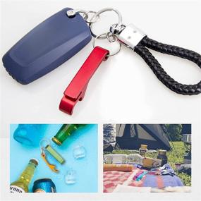 img 2 attached to 🔑 Swatom Personalized Aluminum Keychain Accessories