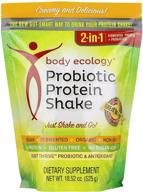 🌱 best vegan fermented probiotic protein shake powder, organic & non-gmo, gluten-free, dairy-free – 15g protein, no added sugar – 23 servings logo