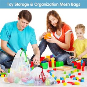 img 1 attached to Reusable Playroom Organizer: Washable and Organizational