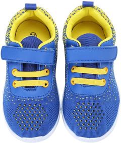 img 1 attached to Lightweight Breathable Girls' Athletic Sneakers: Mallofusa Washable Shoes