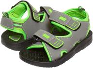 👟 propel double strapped closed toe sandals for boys: comfortable and stylish footwear logo