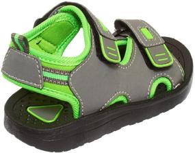 img 3 attached to 👟 PROPEL Double Strapped Closed Toe Sandals for Boys: Comfortable and Stylish Footwear