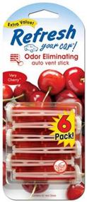 img 1 attached to 🍒 Refresh Your Car with Very Cherry: 6-Count Vent Clip Car Freshener