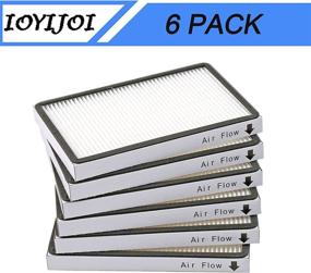 img 3 attached to IOYIJOI 6 Pack 86889 HEPA Replacement for Kenmore EF-1 and Panasonic Upright Vacuums MC-V199H - High-Quality Vacuum Filters