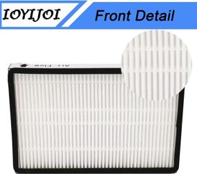 img 1 attached to IOYIJOI 6 Pack 86889 HEPA Replacement for Kenmore EF-1 and Panasonic Upright Vacuums MC-V199H - High-Quality Vacuum Filters