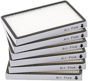 img 4 attached to IOYIJOI 6 Pack 86889 HEPA Replacement for Kenmore EF-1 and Panasonic Upright Vacuums MC-V199H - High-Quality Vacuum Filters