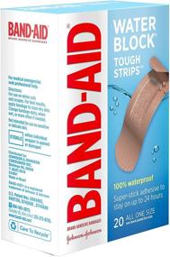 img 3 attached to BAND AID Водонепроницаемые бинты Tough Strips Pack