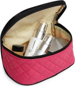 img 1 attached to 💼 Convenient and Versatile 3-Piece Portable Cosmetic Travel Organizer
