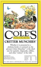 img 2 attached to 🐿️ Cole's CM20 Critter Munchies: Premium 20-Pound Wildlife Feed for Happy Critters