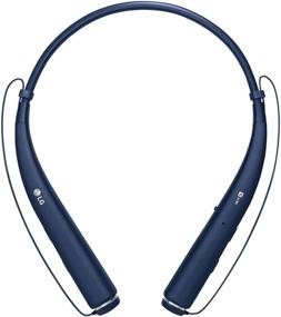 img 1 attached to 🎧 LG Tone Pro HBS-780 Матово-синий беспроводной стерео-гарнитура с Bluetooth: Улучшенный звук и универсальный держатель включены