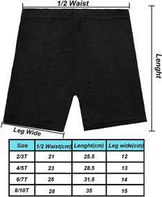 img 3 attached to Resinta Shorts: Breathable Safety Colors Girls' Clothing and Active Gear