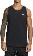 👕 rvca men's sport vent olive apparel logo