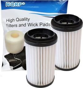 img 4 attached to High-Quality HQRP 2-Pack Washable HEPA Filters: Compatible with Sears Kenmore Panasonic 82720, 82912, DCF-1, DCF-2 Replacement