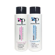 💇 optimal protection - sulfate and salt free 16oz shampoo and conditioner for keratin treated hair" by smart protection logo