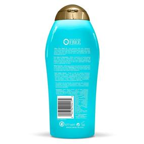 img 3 attached to OGX Radiant Glow Body Wash: Argan Oil Infused Moisturizing Gel for Silky Soft, Hydrated Skin – Paraben-Free, Sulfate-Free Surfactants | 19.5 fl oz
