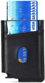 img 4 attached to 💼 Men's Minimalist Wallet with RFID Card Holder - Stylish Accessories for Improved Security