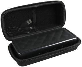 img 4 attached to 🔊 Protective Hermitshell Hard EVA Travel Case for AmazonBasics Portable Bluetooth Speaker (Model: BSK30)