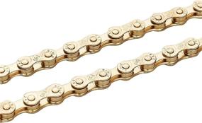 img 3 attached to 🚲 ZHIQIU FSC 6,7,8 Speed 116L Bicycle Chains: Durable Silver & Gold Chains for Precise Performance (1/2x3/32-Inch)