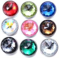 soleebee facets crystal buttons jewelry logo