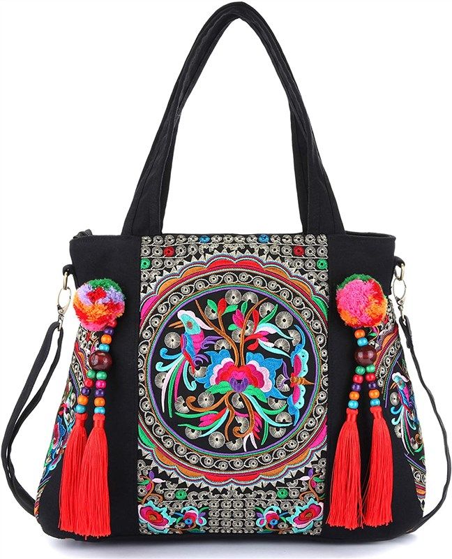 LJOSEIND Women’s Handbags Designer Satchel Purses Structured Shoulder Bags Multiple Compartments Totes 