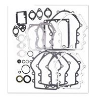 🔧 high-quality engine gasket set: partman fit for briggs & stratton 495868 - replaces 491856, 394501, 393278 logo