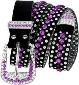 img 3 attached to Ladies Western Rhinestone Cowgirl Crystal Women's Accessories