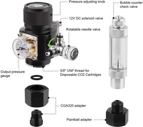 img 2 attached to FZONE Aquarium Regulator Compatible Paintball