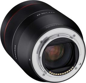 img 1 attached to 📷 Premium Samyang SYIO50AF-E 50mm F1.4 Lens for Sony E-Mount: Full Frame Auto Focus - Stunning Black Finish