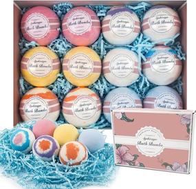 img 4 attached to 🛁 Indulge in Pure Luxury: Organic Bath Bombs for Women with Essential Oils, Shea Butter, and Bath Salts - Unwind and Relax with Moisturizing Bath Fizzes