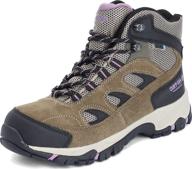 🥾 stay dry and stylish on hikes with hi-tec women's wn logan mid waterproof hiking boot логотип