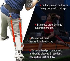 img 3 attached to Enhance Baseball Performance with BIG LEAGUE EDGE VPX Training Harness: Boost Velocity, ⚾ Power, and Improve Mechanics for Hitters, Pitchers, and Catchers, Proven for Youth to Pro Players