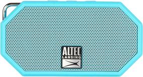 img 4 attached to 🔊 Акустическая система Altec Lansing Mini H2O: беспроводной водонепроницаемый динамик с мощным басом и богатой стереосистемой - Аква Блу (IMW257-AB)